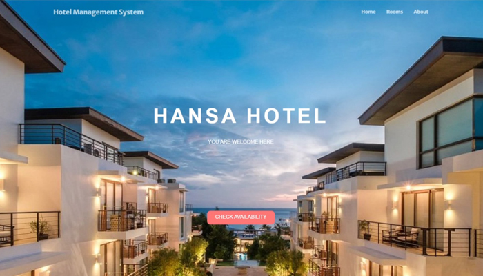 Hotel Management System Project